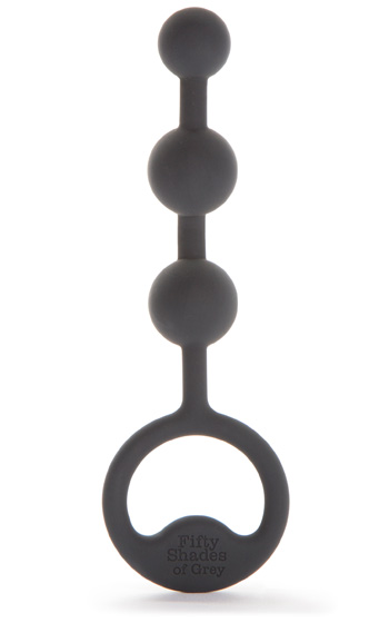 Fifty Shades Silicone Anal Beads