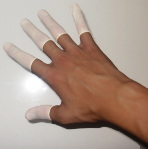Finger condoms 10p