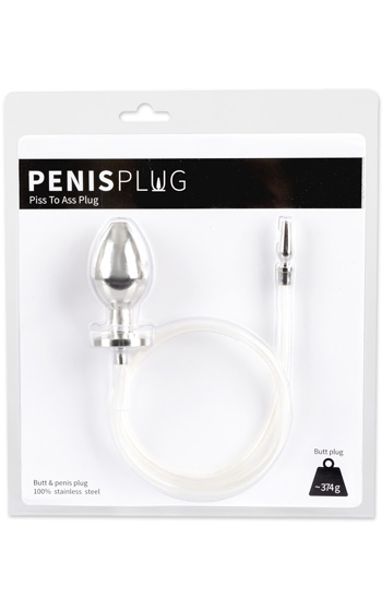 Penisplugg Piss To Ass