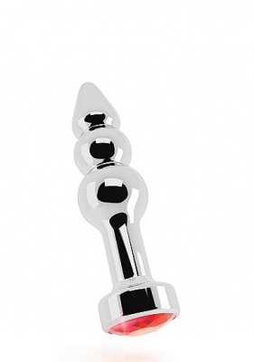 Silver plug sapphire