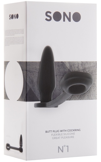 Sono Butt Plug With Ring No 1